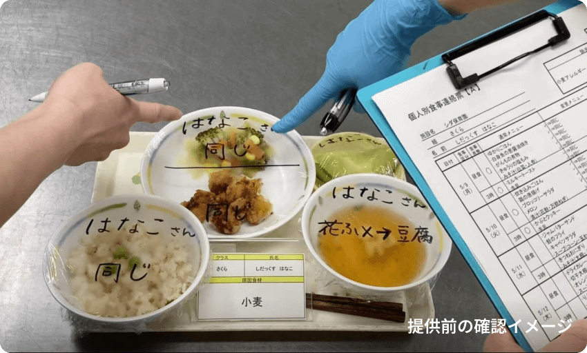 給食の時間
