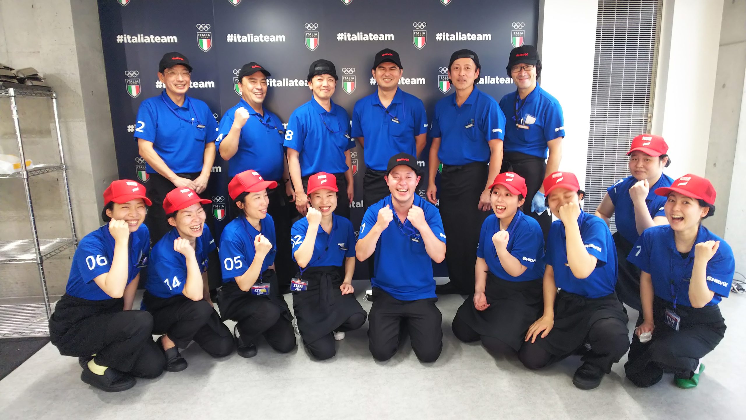 大規模国際大会 イタリア代表事前合宿地での食事提供業務が、WEBメディアに掲載されました!