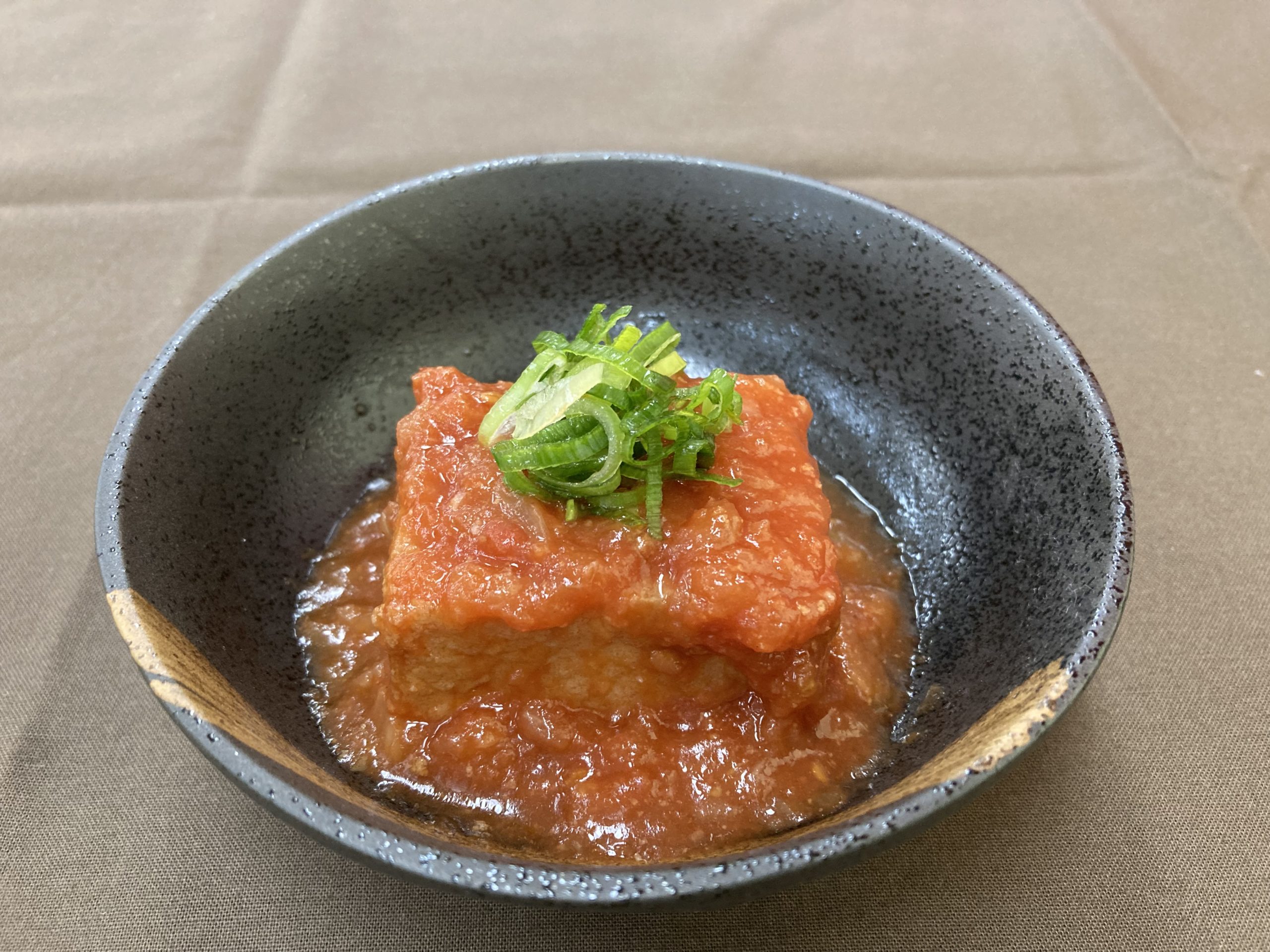 厚揚げのトマトソース煮