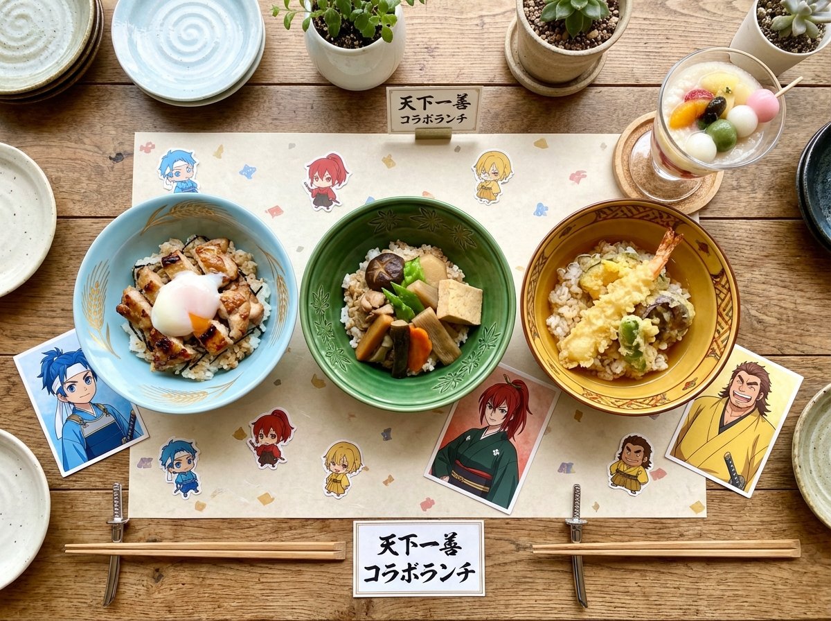 IPコラボ・料理提案イメージ
