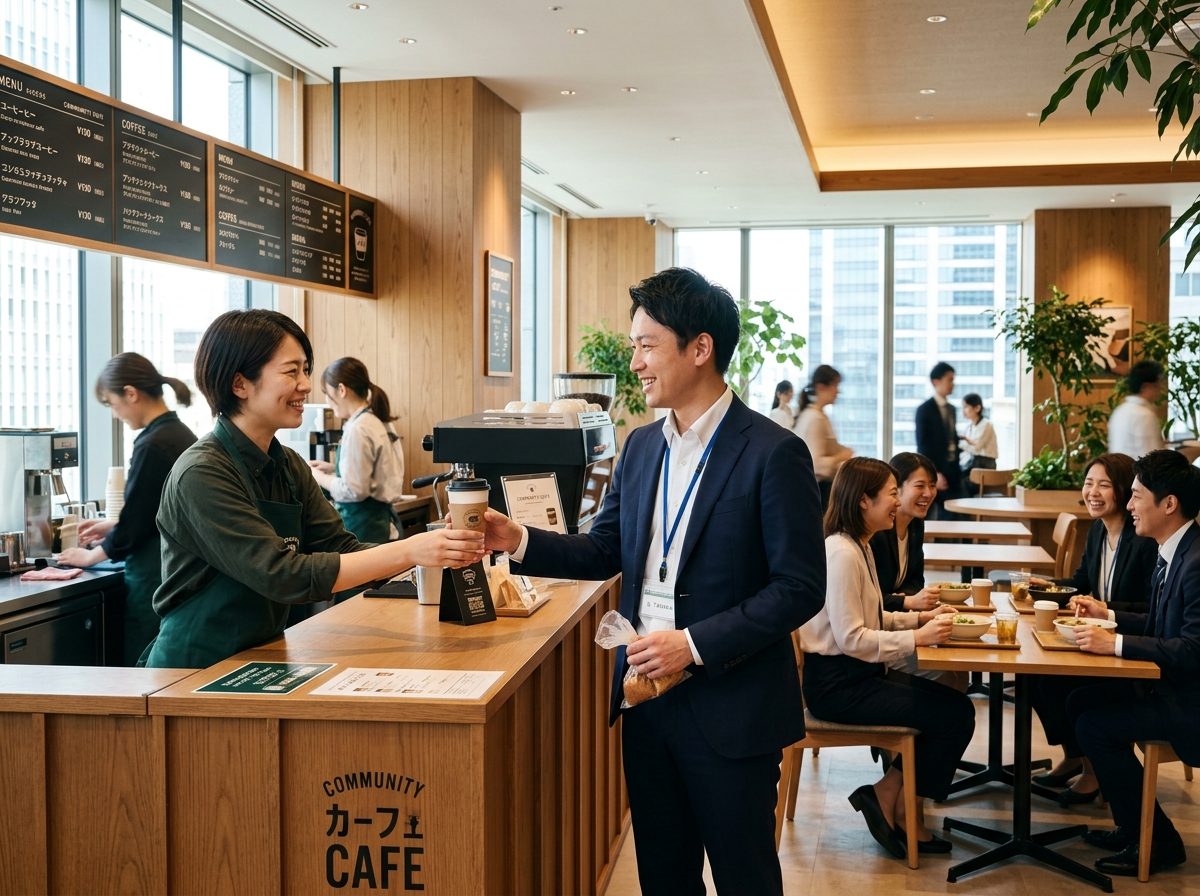 企業内カフェ運営イメージ